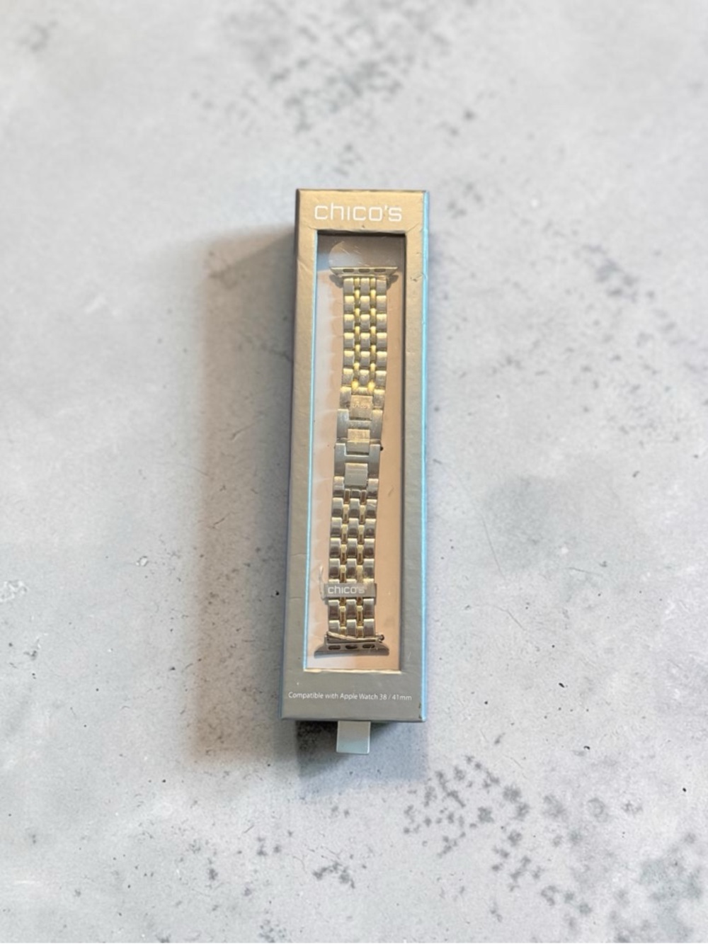 Chico's Gold Metal Link Watch Band